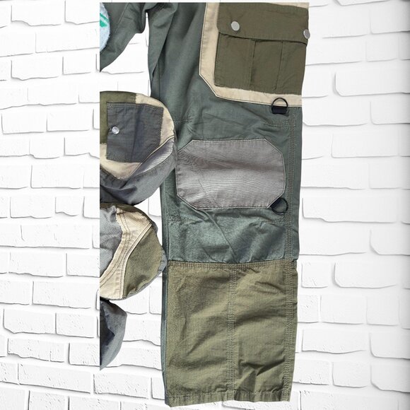 Men’s mnml Multi-Pocket Cargo Pants – Size 40" - Picture 4 of 9